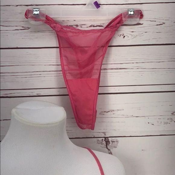 Victoria’s Secret Sheer Pink SMALL 2 Piece Lingerie Nightie - Picture 4 of 12